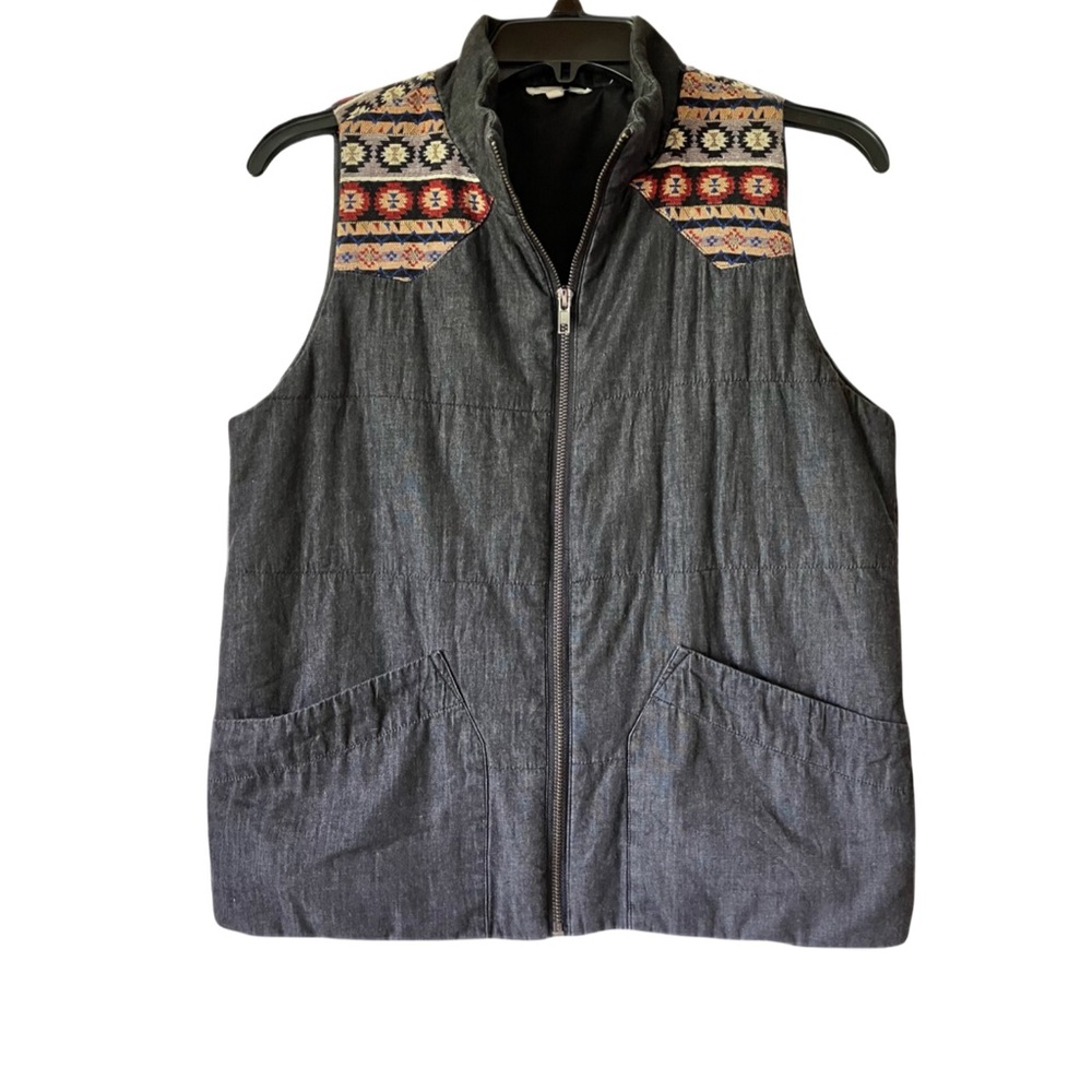 Mystree Vest, Sz. S, Charcoal Gray